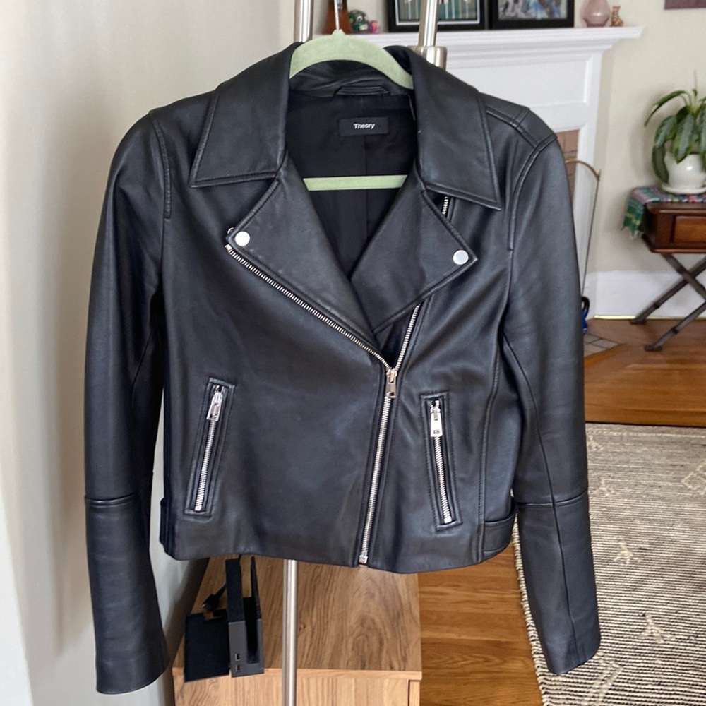 NWOT Theory moto jacket